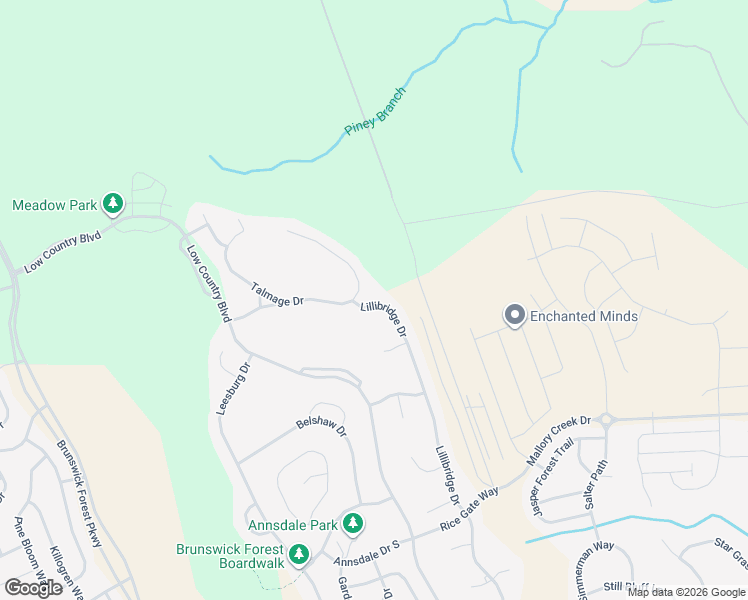 map of restaurants, bars, coffee shops, grocery stores, and more near 1107 Lillibridge Drive in Leland