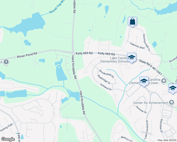 map of restaurants, bars, coffee shops, grocery stores, and more near 1168 Ashland Drive in Blythewood