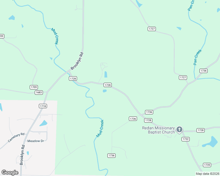 map of restaurants, bars, coffee shops, grocery stores, and more near 417 County Road 1728 in Holly Pond