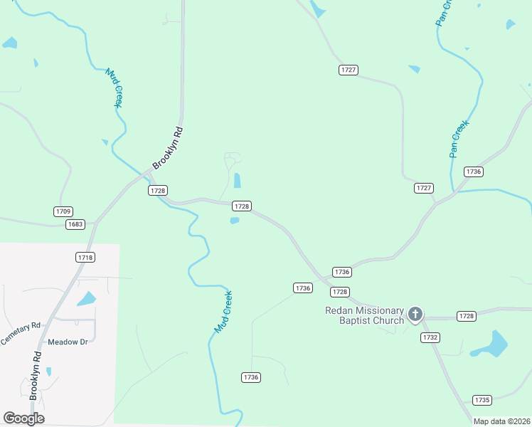 map of restaurants, bars, coffee shops, grocery stores, and more near 417 County Road 1728 in Holly Pond