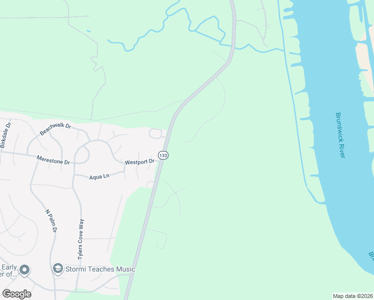 map of restaurants, bars, coffee shops, grocery stores, and more near 1384 Liberty Landing Road Southeast in Winnabow