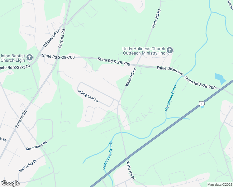 map of restaurants, bars, coffee shops, grocery stores, and more near 16 Falling Leaf Lane in Elgin