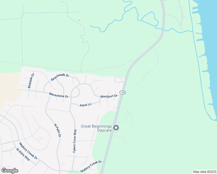 map of restaurants, bars, coffee shops, grocery stores, and more near 211 Harvester Court in Winnabow