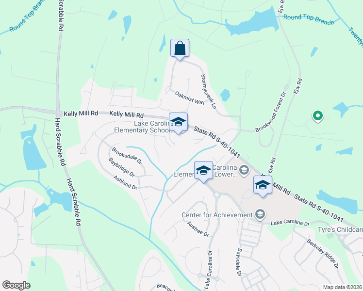 map of restaurants, bars, coffee shops, grocery stores, and more near 1261 Coley Road in Columbia
