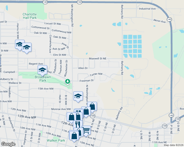 map of restaurants, bars, coffee shops, grocery stores, and more near 21 Turner Street in Ardmore
