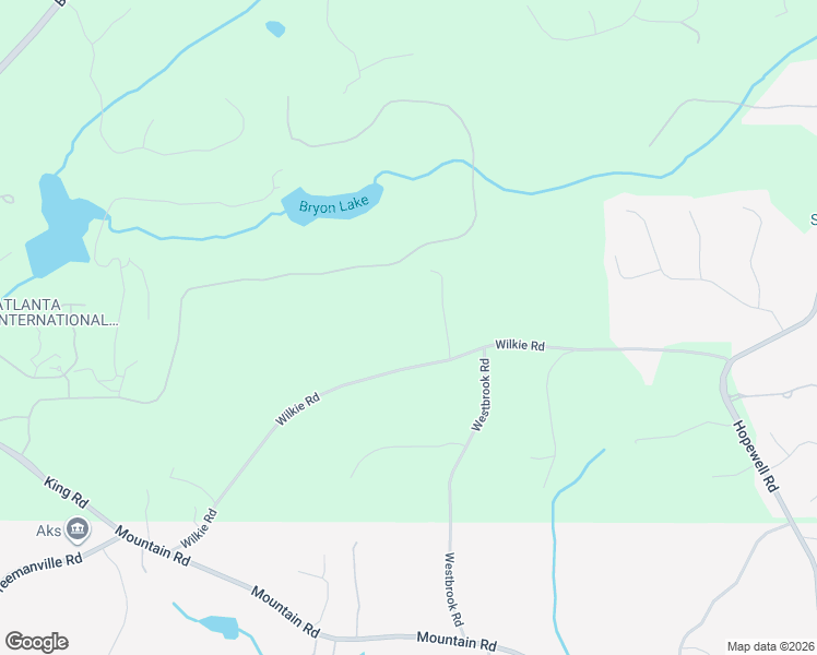 map of restaurants, bars, coffee shops, grocery stores, and more near 2085 Wilkie Road in Alpharetta