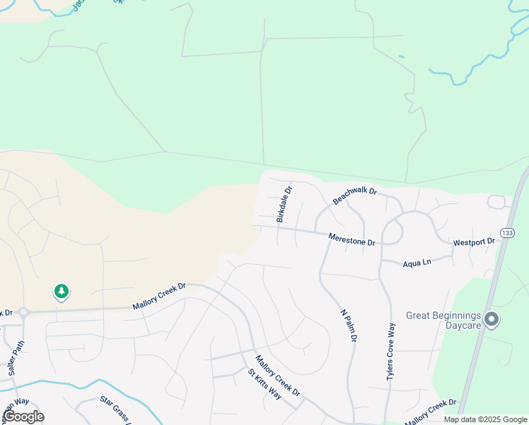 map of restaurants, bars, coffee shops, grocery stores, and more near 1308 Wakefield Court in Winnabow