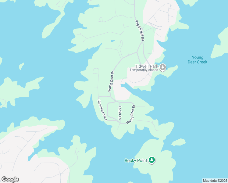 map of restaurants, bars, coffee shops, grocery stores, and more near 5004 Young Deer Drive in Cumming