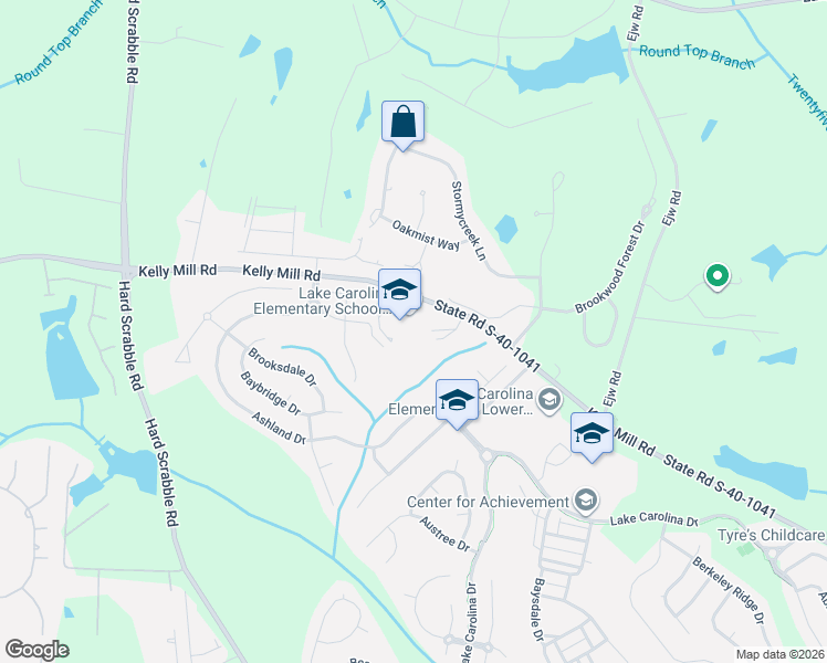 map of restaurants, bars, coffee shops, grocery stores, and more near 1261 Coley Road in Columbia
