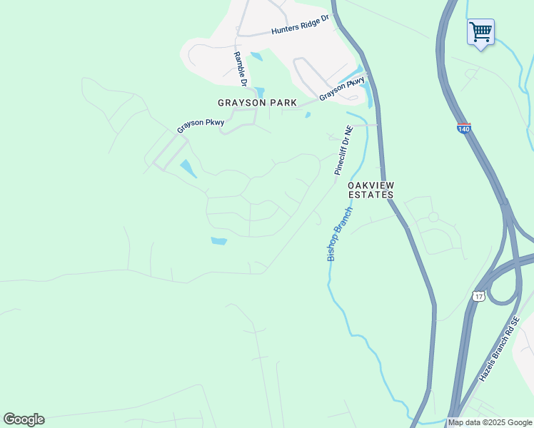 map of restaurants, bars, coffee shops, grocery stores, and more near 7877 Waterwillow Drive in Leland
