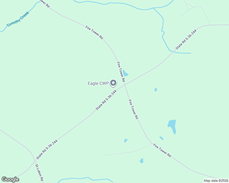 map of restaurants, bars, coffee shops, grocery stores, and more near 2105 State Road S-36-244 in Prosperity