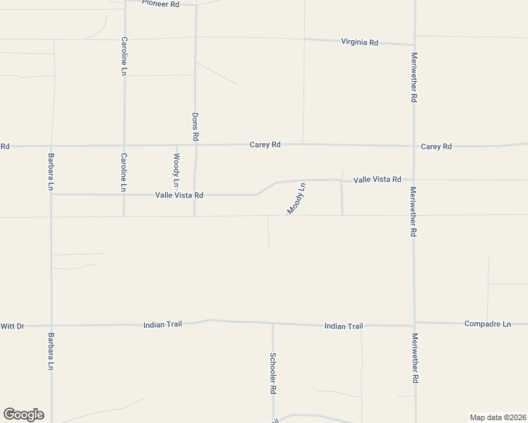 map of restaurants, bars, coffee shops, grocery stores, and more near 82485 Pipeline Road in Twentynine Palms