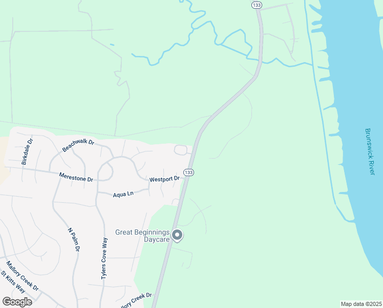 map of restaurants, bars, coffee shops, grocery stores, and more near 1409 Liberty Landing Road Southeast in Winnabow