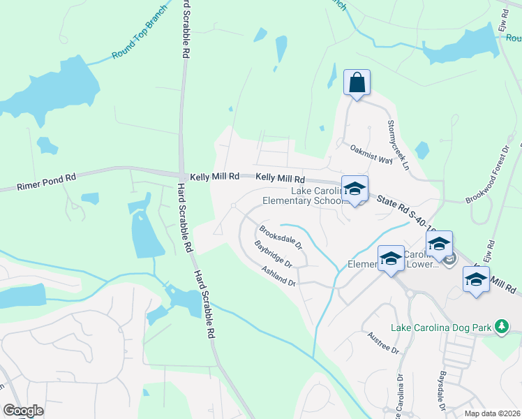 map of restaurants, bars, coffee shops, grocery stores, and more near 21 Kennebeck Court in Columbia