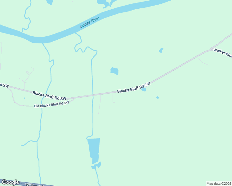 map of restaurants, bars, coffee shops, grocery stores, and more near 2029 Blacks Bluff Road Southwest in Rome