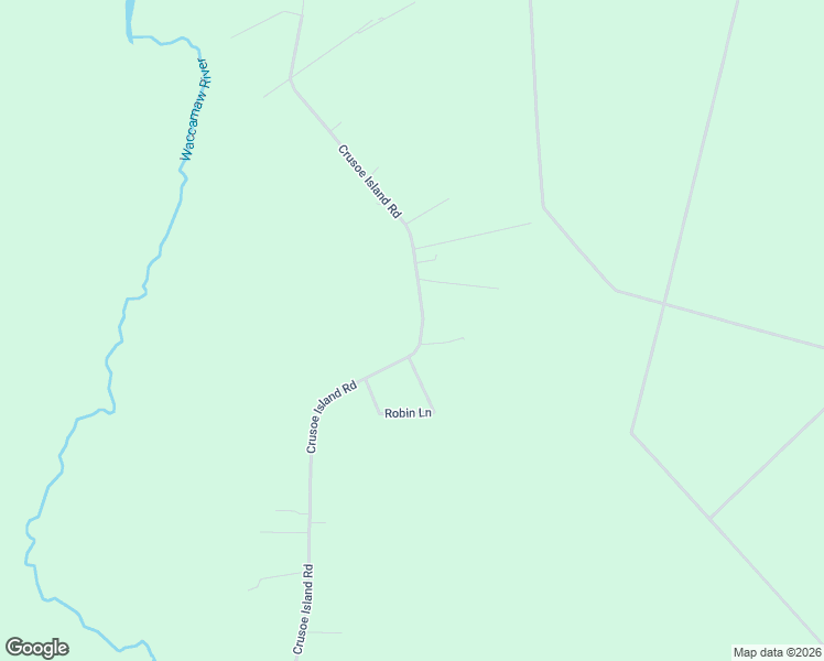 map of restaurants, bars, coffee shops, grocery stores, and more near 1891 Crusoe Island Road in Whiteville
