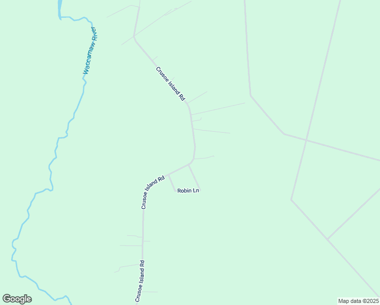 map of restaurants, bars, coffee shops, grocery stores, and more near 1937 Crusoe Island Road in Whiteville