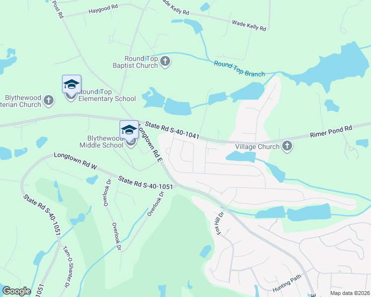 map of restaurants, bars, coffee shops, grocery stores, and more near 540 State Road S-40-1041 in Blythewood