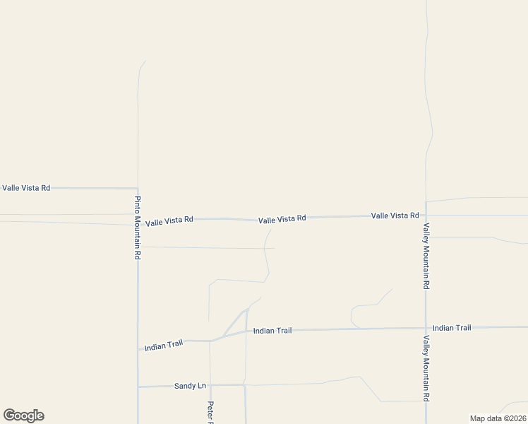 map of restaurants, bars, coffee shops, grocery stores, and more near Valle Vista Road in Twentynine Palms