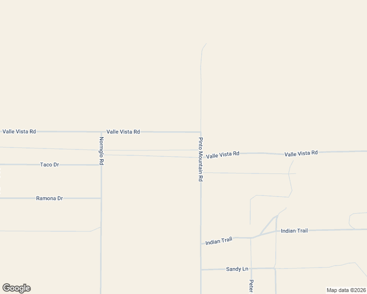 map of restaurants, bars, coffee shops, grocery stores, and more near 77623 Valle Vista Road in Twentynine Palms