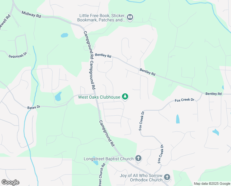 map of restaurants, bars, coffee shops, grocery stores, and more near 6805 Bransford Drive in Cumming