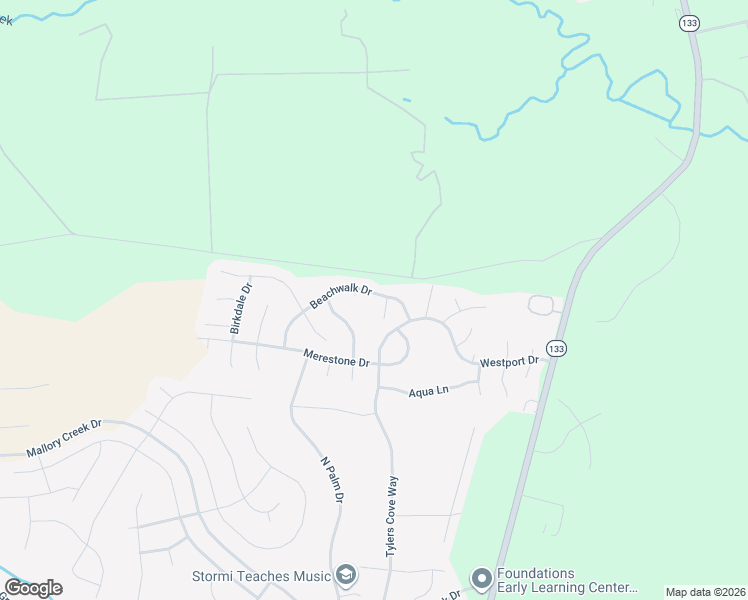map of restaurants, bars, coffee shops, grocery stores, and more near 734 Beachwalk Drive in Winnabow