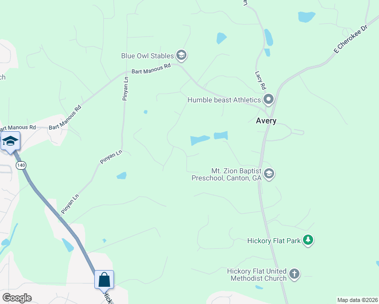 map of restaurants, bars, coffee shops, grocery stores, and more near 301 Crown Ct in Canton