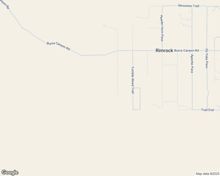 map of restaurants, bars, coffee shops, grocery stores, and more near 2860 Orange Trail in Pioneertown