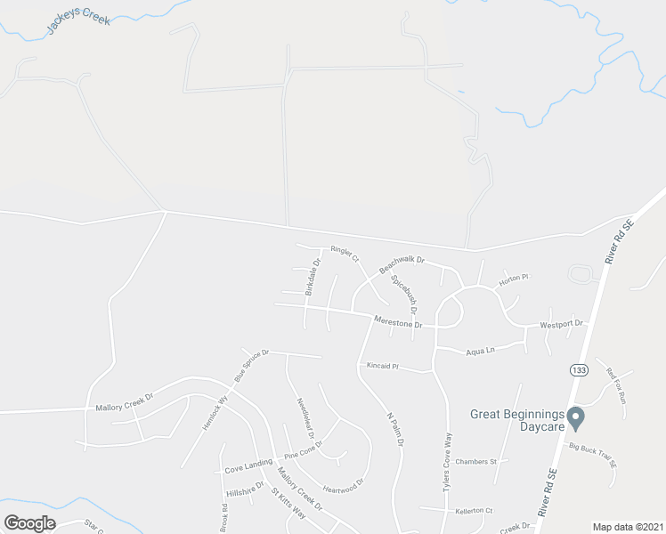 map of restaurants, bars, coffee shops, grocery stores, and more near 1129 Avebury Court in Winnabow