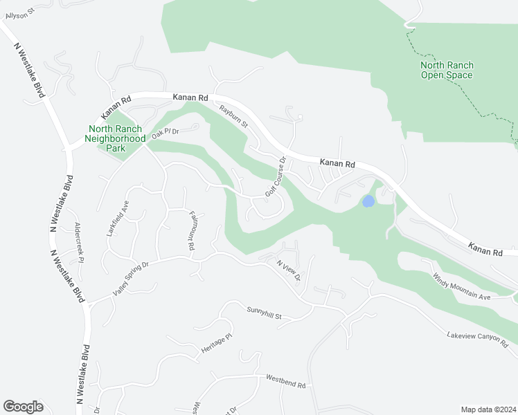 map of restaurants, bars, coffee shops, grocery stores, and more near 4551 Tam Oshanter Drive in Westlake Village