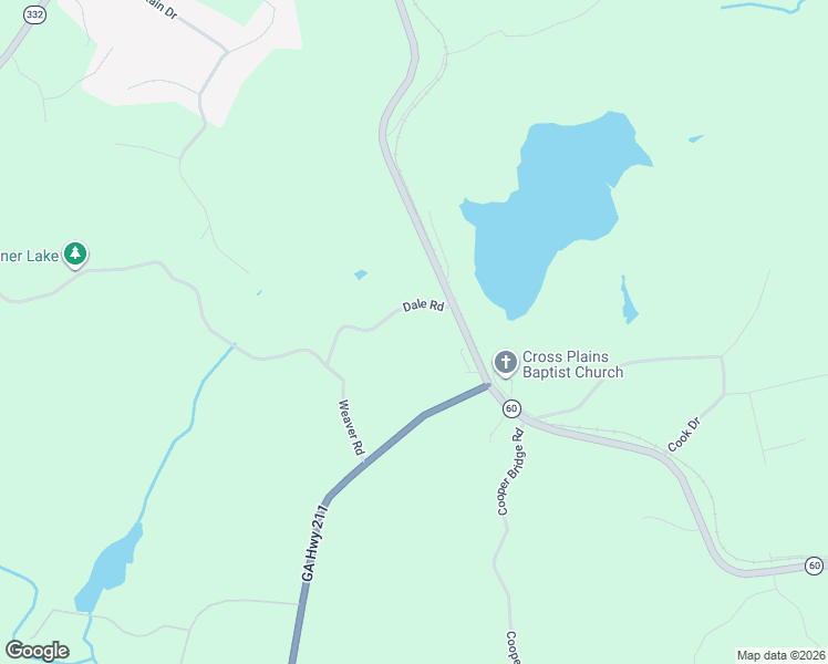 map of restaurants, bars, coffee shops, grocery stores, and more near 3025 Dale Road in Gainesville