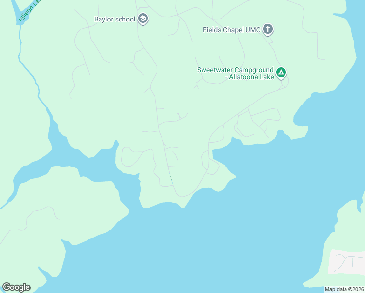 map of restaurants, bars, coffee shops, grocery stores, and more near 155 Sweetwater Creek Cove in Canton