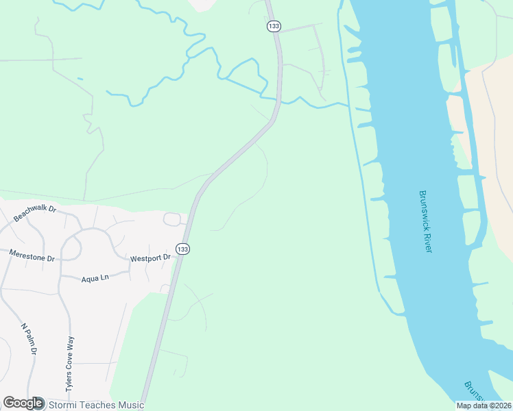 map of restaurants, bars, coffee shops, grocery stores, and more near 1304 Liberty Landing Road Southeast in Winnabow
