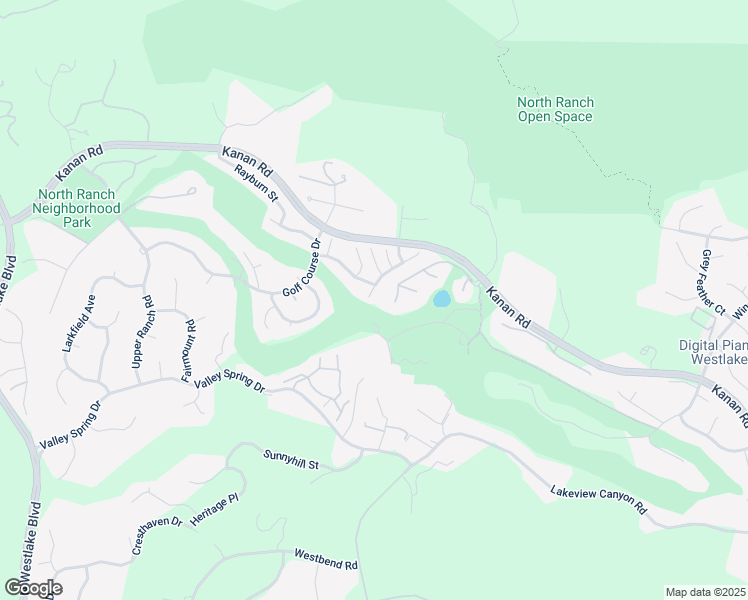map of restaurants, bars, coffee shops, grocery stores, and more near 4800 Coyote Wells Circle in Westlake Village