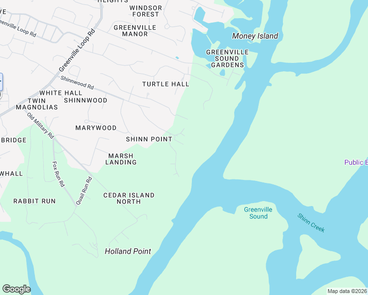 map of restaurants, bars, coffee shops, grocery stores, and more near 6454 Shinnwood Road in Wilmington