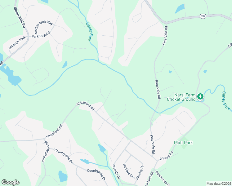map of restaurants, bars, coffee shops, grocery stores, and more near 4230 Quail Creek Drive in Flowery Branch