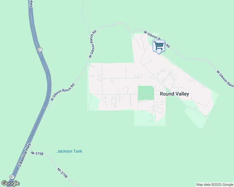 map of restaurants, bars, coffee shops, grocery stores, and more near 419 West Round Valley Road in Payson