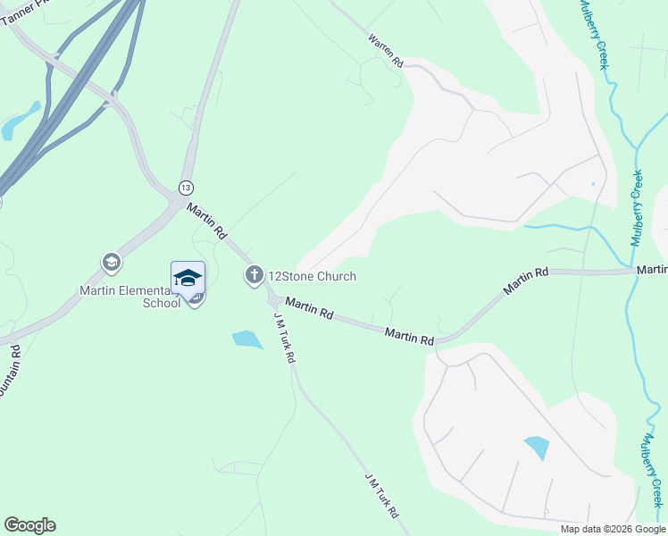 map of restaurants, bars, coffee shops, grocery stores, and more near 4339 Falcon Crest Drive in Flowery Branch