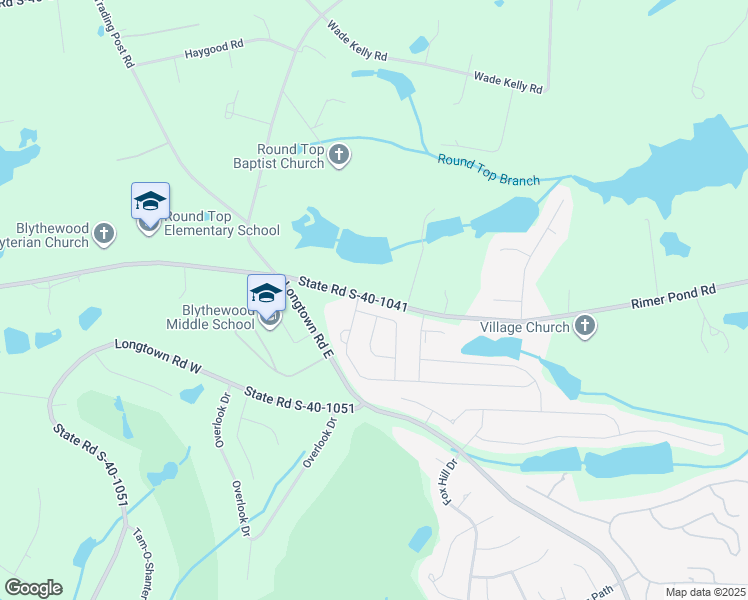 map of restaurants, bars, coffee shops, grocery stores, and more near 532 Rimer Pond Road in Blythewood