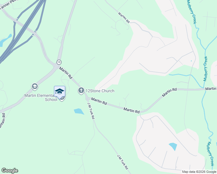 map of restaurants, bars, coffee shops, grocery stores, and more near 4339 Falcon Crest Drive in Flowery Branch