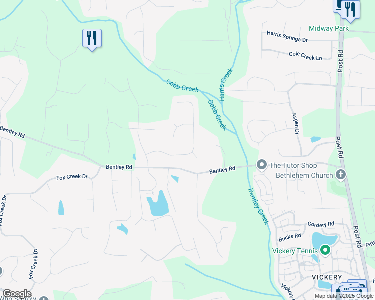 map of restaurants, bars, coffee shops, grocery stores, and more near 6315 Ivey Hill Drive in Cumming