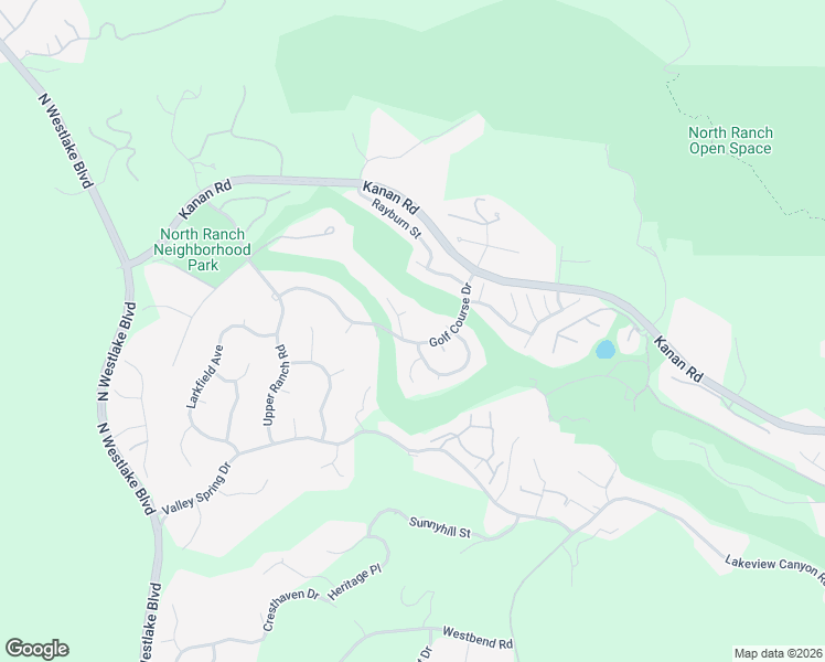 map of restaurants, bars, coffee shops, grocery stores, and more near 1708 Royal Saint George Drive in Westlake Village