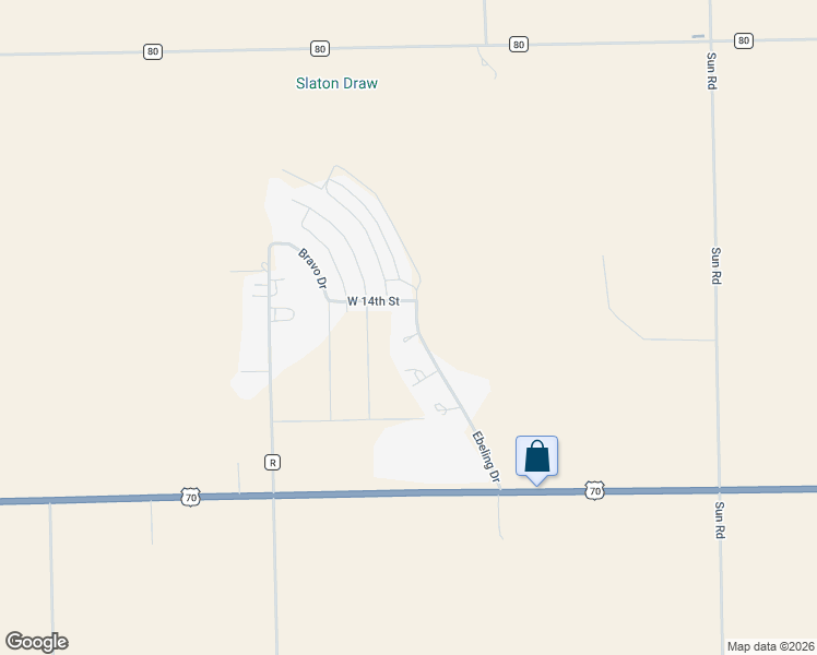 map of restaurants, bars, coffee shops, grocery stores, and more near 1206-1400 Ebeling Dr in Plainview
