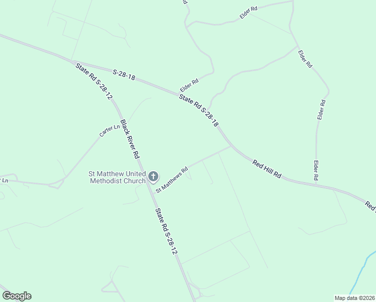 map of restaurants, bars, coffee shops, grocery stores, and more near 764 Saint Matthews Road in Camden