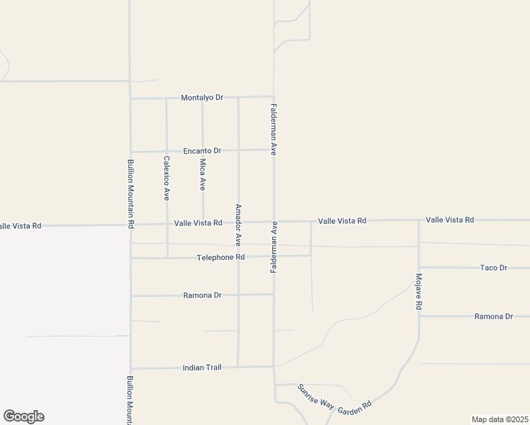 map of restaurants, bars, coffee shops, grocery stores, and more near 3256 Falderman Avenue in Twentynine Palms