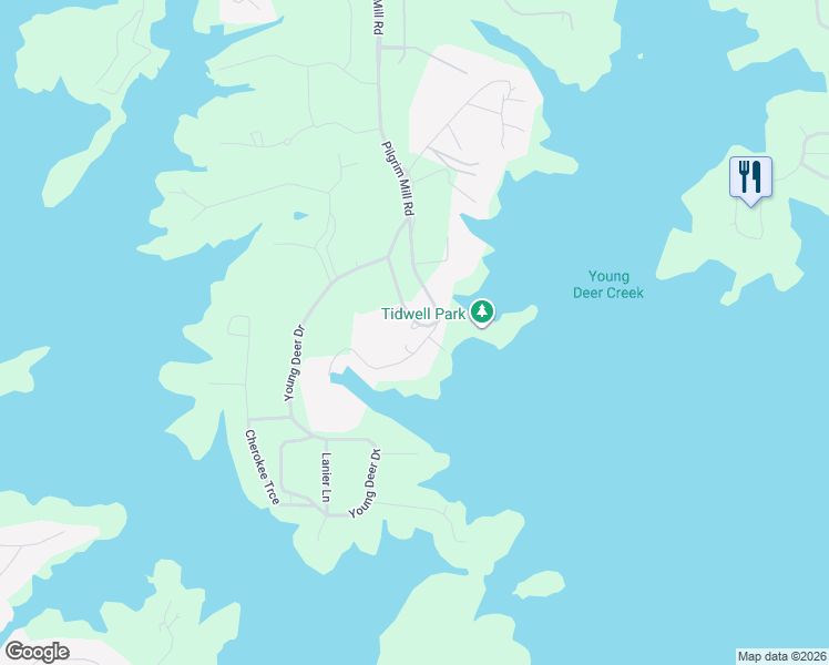 map of restaurants, bars, coffee shops, grocery stores, and more near 4755 Clayburn Road in Cumming