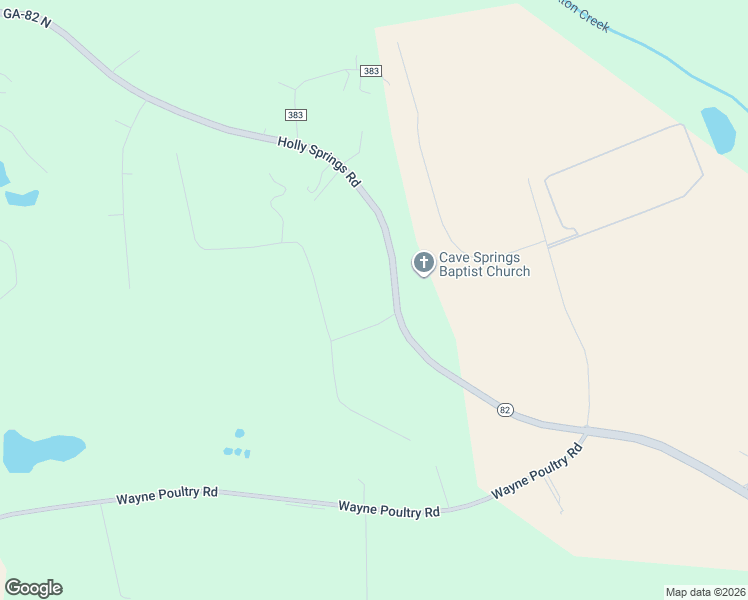 map of restaurants, bars, coffee shops, grocery stores, and more near 3305 Holly Springs Road in Pendergrass