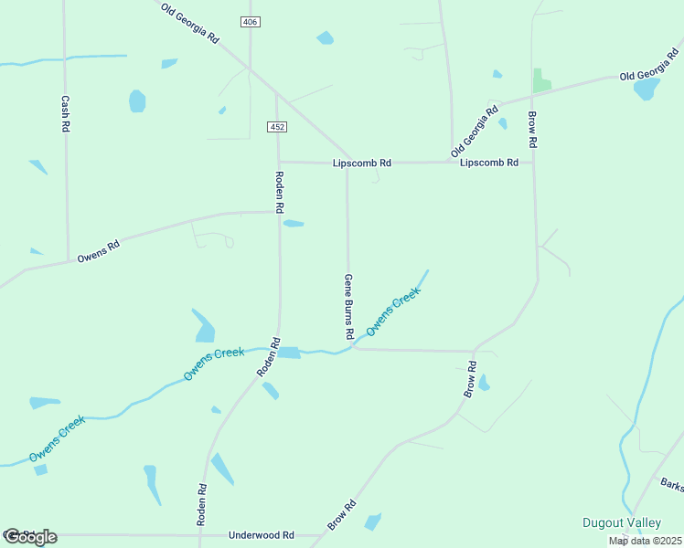 map of restaurants, bars, coffee shops, grocery stores, and more near 535 Gene Burns Road in Boaz