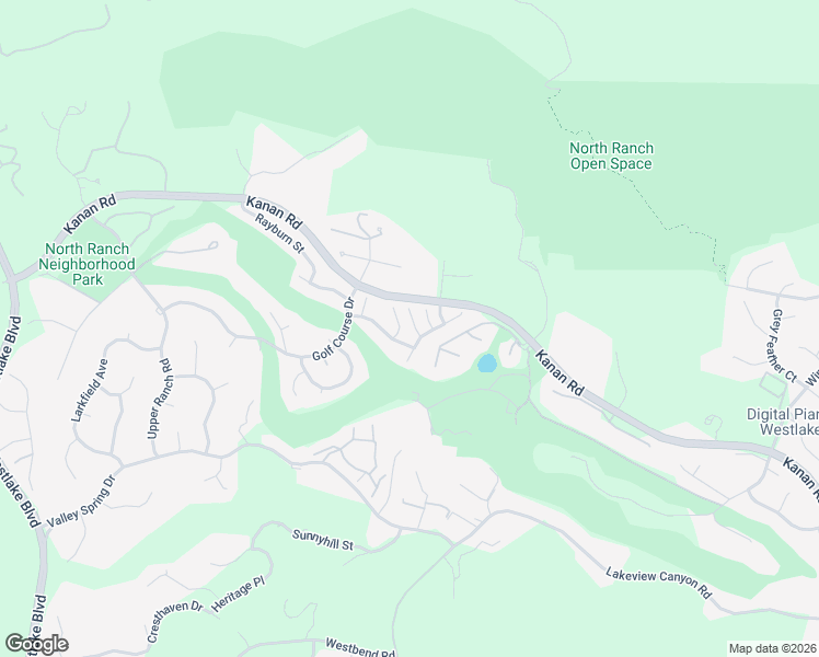 map of restaurants, bars, coffee shops, grocery stores, and more near 1753 Saint Andrews Place in Westlake Village