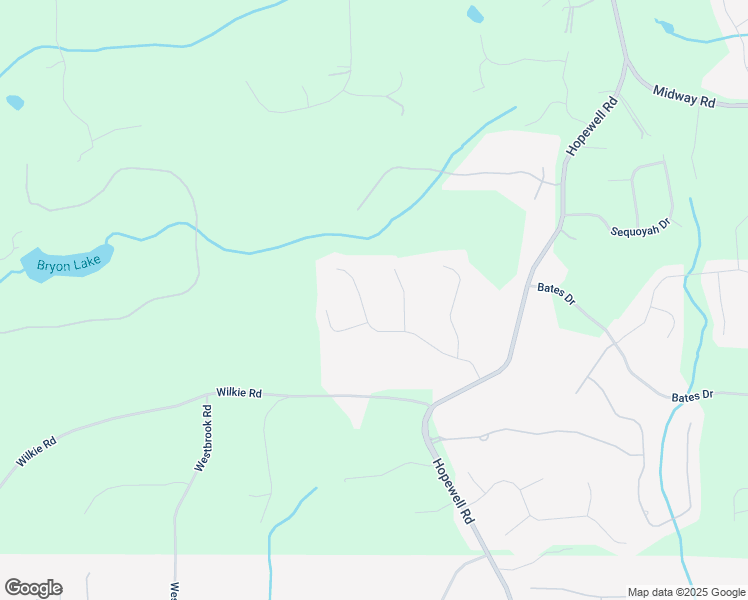 map of restaurants, bars, coffee shops, grocery stores, and more near 3295 Hopewell Chase Drive in Alpharetta
